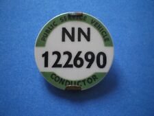 bus conductors badge for sale  Shipping to Ireland