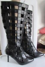 BOTAS DE SALTO ALTO ASHRO OPEN WEAVE TAMANHO 7 1/2 M comprar usado  Enviando para Brazil