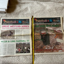 Paintball News June 1996 And Oct 1996 Newspapers for sale  Shipping to South Africa