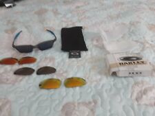 Oakley Juliet Sunglasses with 3 extra set of  lenses Used with scratches  for sale  Shipping to South Africa
