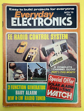 Everyday electronics november for sale  WISBECH