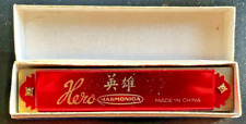 Vintage hero harmonica for sale  Medford