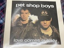 Pet Shop Boys Love Comes Quickly 10" Single Vinyl Record 10R 6116 1986 Rare comprar usado  Enviando para Brazil