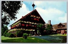 Trapp Family Lodge Stowe Vermont Flower Garden Floral Vines Historic Postcard for sale  Shipping to South Africa