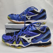 Tênis MIZUNO Blue Wave Tornado 9 atlético com cadarço, masculino 12, usado comprar usado  Enviando para Brazil