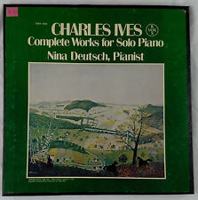 Charles Ives: Complete Works for Solo Piano/Nina Deutsch 3LP Vox Box Set EX comprar usado  Enviando para Brazil