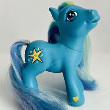 Używany, Vintage My Little Pony G3 MLP Seaspray Oryginalna figurka Hasbro 2004 Niebieska gwiazda na sprzedaż  Wysyłka do Poland