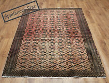 OLD WOOL HAND MADE ORIENTAL FLORAL RUNNER AREA RUG CARPET 284x124CM for sale  Shipping to South Africa