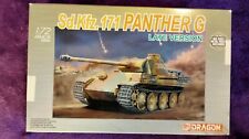 Dragon 7206 1:72 Panther G Late Version Sd.Kfz.171 Model Tank Kit *SEALED BAGS* for sale  ABINGDON