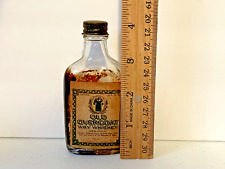 Vintage miniatura Old Overcoat Wry Whiskey garrafa tampa tampa de licor mini mordaça vazia comprar usado  Enviando para Brazil