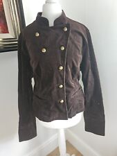 Brown velvet jacket for sale  HATFIELD