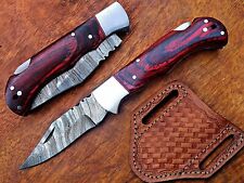 custom damascus folding knife for sale  Philadelphia