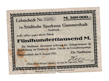 Lohnscheck 1923 nachlass gebraucht kaufen  Friedberg
