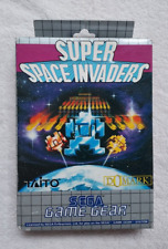 Super Space Invaders para Sega Game Gear en caja en caja con manual RARO RETRO PROBADO segunda mano  Embacar hacia Mexico