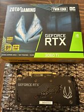 Placa de Vídeo ZOTAC GAMING GeForce RTX 3060 Ti Twin EDGE OC LHR 8GB GDDR6 comprar usado  Enviando para Brazil