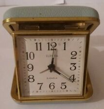 Używany, L , ,Vintage German Europa Alarm Clock  2 Jewels with Box na sprzedaż  PL