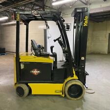 Used, 2015 Yale ERC050VGN 5000LBS Used Forklift w/ Triple Mast 36V Electric Sideshift for sale  Cleveland