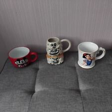 Bundle disney mugs. for sale  TELFORD