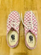 Vans checkerboard trainers for sale  LONDON