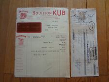 Kub broth invoice d'occasion  Expédié en Belgium