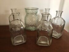 Used, Vases x 6 Florist Bud Vases Flower Display Glass Vase Craft Job Lot Flower Vase for sale  Shipping to South Africa