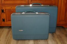 Vintage suitcase blue for sale  Sunnyvale