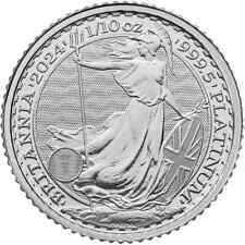 2024 Britannia 1/10 oz Platinum Coin ( .9995 Fine), used for sale  Shipping to South Africa