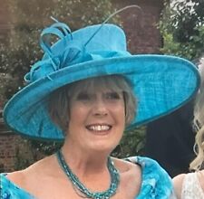 Turquoise wide brim for sale  NORTH SHIELDS