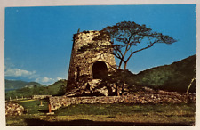 Postal cromada vintage The Old Sugar Mill en Annaberg, St. John, Islas Vírgenes segunda mano  Embacar hacia Argentina