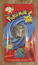 2001 Niue $1 Pokemon Coin Pikachu #25 for sale  Woodside