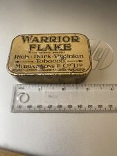 Warrior flake tin for sale  LONDON