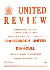 Fraserburgh united kinnoull for sale  KIRKCALDY