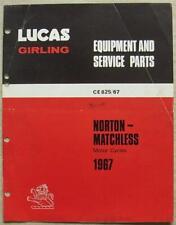 Lucas girling norton for sale  LEICESTER