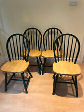 4 pine kitchen chairs for sale  CAMBERLEY