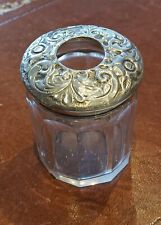 Solid silver topped for sale  SWANAGE