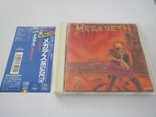 MEGADETH -PEACE SELLS..- AWESOME CLASSIC THRASH METAL JAPANESE PRESS CD MINT OBI comprar usado  Enviando para Brazil
