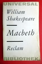 William shakespeare macbeth gebraucht kaufen  Erfurt