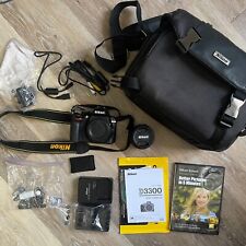 Usado, Cámara digital SLR 4186 recuento de obturadores Nikon D3300 - (Kit con AF-S DX VR II 18-55 mm segunda mano  Embacar hacia Argentina