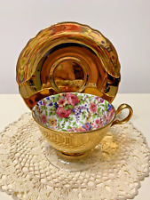 Estate gold chintz for sale  Shipping to Ireland