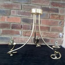 Gold Ceiling Light Fitting 3 Way Brass Modern Chandelier  fitting Only for sale  Shipping to South Africa