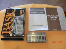 Usado, Calculadora/computador VINTAGE Casio FX-702P BASIC (Funciona) comprar usado  Enviando para Brazil
