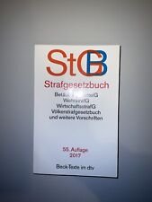 Strafgesetzbuch becktexte dtv gebraucht kaufen  Düren