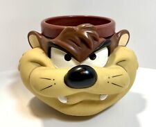 Caneca Vintage “Taz” Tazmanian Devil Warner Bros. Looney Tunes 3D Cartoon Cup 1993 comprar usado  Enviando para Brazil