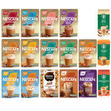 Nescafe & Starbucks Frothy Instant Coffee Sachets / Sticks Case of 6 boxes for sale  Shipping to South Africa