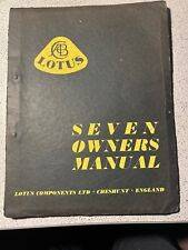 Lotus seven factory for sale  ROMSEY