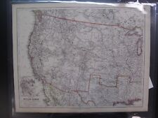 Antique map western for sale  Columbus