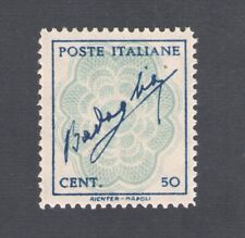 Luogotenenza 1944 firma usato  Milano