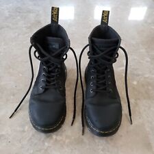 Doc Dr Martens Combs Leather AW004 Air Wair Black Leather Ankle Boots Size 5M 6L for sale  Shipping to South Africa