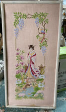 Japanese lady tapestry for sale  HINCKLEY