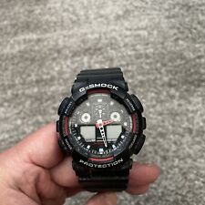 Relógio de pulso masculino Casio G-Shock GA100-5081 - Preto e vermelho comprar usado  Enviando para Brazil